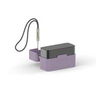 Coque de protection en silicone pour DJI MIC 2 - Coque de protection souple simple couleur unie pour accessoires de microphone DJI MIC 2, violet, Unisexe