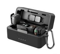 Coque de protection en silicone pour DJI Mic 3, résistante aux chocs, à l'usure, anti-chute, peau douce et légère avec découpes précises pour un accès facile aux ports