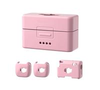 Coque de protection en silicone pour DJI Mic Mini, ensemble complet pour émetteurs/récepteurs/étui de chargement, résistant aux chocs, antidérapant, avec découpes précises pour accessoires de