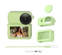 Coque de protection en silicone pour DJI Osmo Nano - Protection intégrale avec bouchon d'objectif et cordon anti-perte - Accessoires pour caméra d'action, Vert, Simple et facile