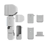 Coque de protection en silicone pour DJI Osmo Pocket 4P, coque souple pour prise en main et protection complète de l'écran de l'appareil photo, accessoires de protection, gris, Housse de protection en
