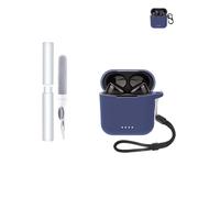 Coque de protection en silicone pour écouteurs Bluetooth Tozo T6 Intra-auriculaires - Durable et écologique - Avec trous précis et compatibilité de charge - Bleu