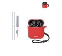 Coque de protection en silicone pour écouteurs Bluetooth Tozo T6 Intra-auriculaires - Durable et écologique - Avec trous précis et compatibilité de charge - Rose