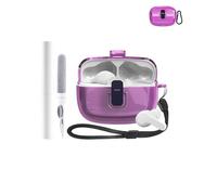 Coque de protection en silicone pour écouteurs JBL Vibe Beam/Wave200TWS - Durable et écologique - Avec trous précis et compatibilité de charge - Violet