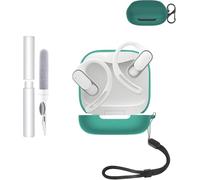 Coque de protection en silicone pour écouteurs SHOKZ OPENFIT AIR Open - Durable et respectueux de l'environnement - Coque d'écouteurs Bluetooth avec trous précis et compatibilité de charge