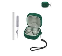 Coque de protection en silicone pour écouteurs Sony LinkBuds Fit WF-LS910N - Durable et écologique - Avec trous précis et compatibilité de charge - Résistante aux chocs - Toucher confortable - Vert