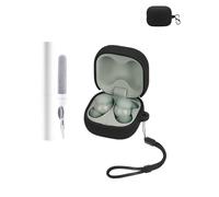 Coque de protection en silicone pour écouteurs Sony LinkBuds Fit WF-LS910N - Durable et respectueux de l'environnement avec trous précis, résistant aux chocs, toucher confortable, noir