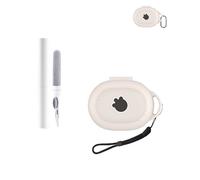 Coque de protection en silicone pour écouteurs SteelSeries Arctis GameBuds - Durable et écologique - Avec trous précis et compatibilité de charge - Blanc