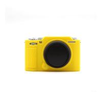 Coque de protection en silicone pour Fujifilm X-M5, 24 x 16 x 5 cm, anti-rayures, anti-chocs, texture antidérapante, housse légère pour appareil photo sans miroir, utilisation en voyage (jaune)