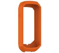 Coque de protection en silicone pour Garmin Edge 1050 avec bords surélevés et découpes précises pour les boutons et le port de charge (blanc)