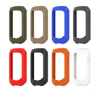Coque de protection en silicone pour Garmin Edge 1050, coque avec bords surélevés et protection anti-rayures pour ordinateur de cyclisme (rouge)