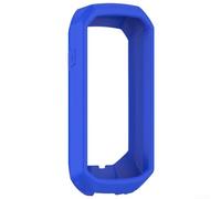Coque de protection en silicone pour Garmin Edge 1050 Noir (Bleu) | Matériau en silicone souple, ajustement flexible, pare-chocs anti-rayures, bords surélevés et protection contre les chutes