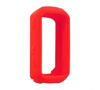 Coque de protection en silicone pour Garmin Edge 850 et Edge 550 conçue pour une fiabilité en extérieur prolongé (rouge)