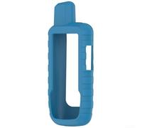 Coque de protection en silicone pour Garmin GPSMAP 66i 67i - Anti-chocs - Souple - Anti-rayures - Pour randonnée, camping, extérieur - Noir, orange, vert, bleu (bleu)