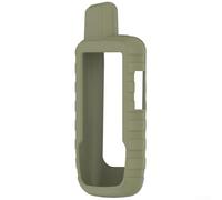 Coque de protection en silicone pour Garmin GPSMAP 66i et 67i avec design étanche et résistant aux rayures pour les aventures en plein air (vert jungle)