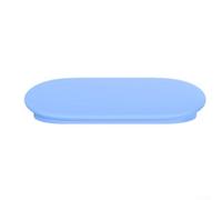 Coque de protection en silicone pour Google TV Streamer 4K 2024 offrant une protection fiable contre les chutes et une utilisation facile de l'appareil (bleu)