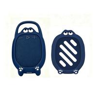Coque de protection en silicone pour haut-parleur Bluetooth portable JBL CLIP 5, léger, résistant aux chocs et aux chutes, coque souple, organiseur audio d'extérieur (bleu)