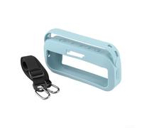 Coque de protection en silicone pour haut-parleur Bose pour Flex avec poignée intégrée pour un transport facile et port complet (bleu)