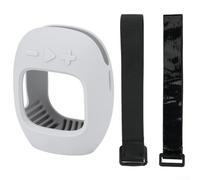 Coque de protection en silicone pour haut-parleur JBL CLIP5, anti-rayures avec ajustement précis et accès complet aux boutons et ports, design portable léger pour une utilisation en extérieur (gris)