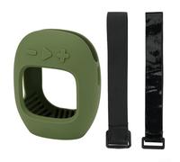 Coque de protection en silicone pour haut-parleur JBL CLIP5, étui portable léger avec sangle, offrant un accès complet à tous les boutons (vert)
