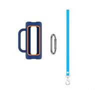 Coque de protection en silicone pour haut-parleur JBL Grip, sac de transport avec bandoulière, résistant aux chocs et léger, accès rapide aux boutons, idéal pour les voyages, le camping, l'extérieur