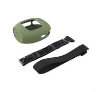 Coque de protection en silicone pour haut-parleur JBL pour clip 5 conçue pour un ajustement sûr et une résistance aux chocs quotidiens (vert)