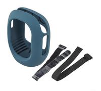 Coque de protection en silicone pour haut-parleur JBL pour clip 5 conçue pour un ajustement sûr et une résistance aux chocs quotidiens (bleu)