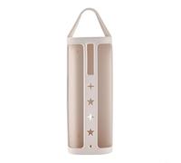 Coque de protection en silicone pour haut-parleur Sonos Roam 2 avec absorption des chocs et résistance aux rayures pour le rangement de voyage et un usage quotidien (blanc cassé)