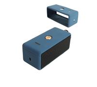 Coque de protection en silicone pour haut-parleurs Bluetooth portables Marshall Emberton II - Résistante aux chocs, à la poussière et à l'eau pour une utilisation sans soucis n'importe où, bleu