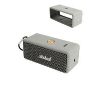 Coque de protection en silicone pour haut-parleurs Bluetooth portables Marshall Emberton II - Résistante aux chocs, à la poussière et à l'eau pour une utilisation sans soucis n'importe où, blanc
