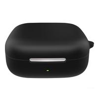 Coque de protection en silicone pour HUAWEI FreeArc - Légère et résistante aux chocs - Avec mousqueton pratique (noir)