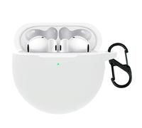 Coque de protection en silicone pour Huawei FreeBuds 4 / FreeBuds 4E casque Bluetooth, housse de protection pour Huawei FreeBuds 4 (blanc)
