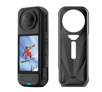 Coque de protection en silicone pour Insta360 X5, coque en caoutchouc souple anti-rayures antidérapante pour appareil photo de sport Insta 360 X5