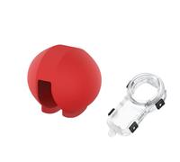 Coque de protection en silicone pour Insta360 X5 Original Dive Case - Design invisible - Disponible en noir, rouge, bleu ciel et blanc (rouge)