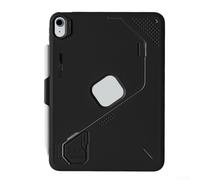 Coque de protection en silicone pour iPad 11{^>e<^} génération 11" 2025 - Dos souple antidérapant avec fente pour stylo (noir)