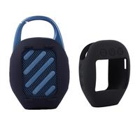 Coque de protection en silicone pour JBL CLIP 5, résistante aux chutes et aux chocs, coque souple pour haut-parleur portable CLIP5, accessoires pour la maison, l'extérieur et les voyages (noir)