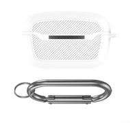 Coque de protection en silicone pour JBL Endurance Race 2 - Résistante aux chocs et à l'eau - Blanc