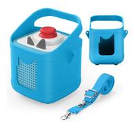 Coque de protection en silicone pour lecteur audio Toniebox 2/Toniebox 1, housse de protection antichoc antidérapante avec poignée facile à transporter