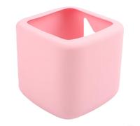 Coque de protection en silicone pour lecteur audio Toniebox My 2 - Antidérapante - Résistante aux chocs - Accès facile aux boutons et ports - Rose