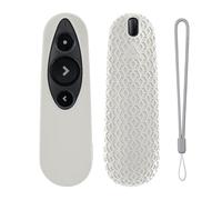 Coque de protection en silicone pour Logitech R500S/R500, sans fil, avec cordon de serrage pour présentateur R500 (blanc)