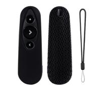 Coque de protection en silicone pour Logitech R500S/R500, sans fil Presenter Coque de protection en silicone ou avec cordon pour présentateur R500 (noir)