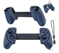 Coque de protection en silicone pour manette de jeu Razer Kishi Ultra - Compatible avec manette de jeu Razer Kishi Ultra - Bleu foncé