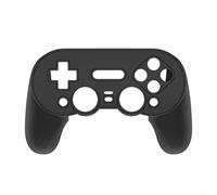 Coque de protection en silicone pour manette de jeu sans fil 8BitDo Pro3 BT - Résistante aux chocs - Étanche - Noir