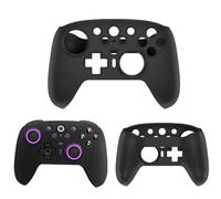 Coque de protection en silicone pour manette de jeu Ultimate 2 8bitdo Ultimate 2 - Antidérapante - Anti-transpiration - Poignée ergonomique - Noir