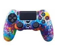 Coque de protection en silicone pour manette PS4/Slim/Pro - Multicolore #4 Multicolore