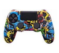 Coque de protection en silicone pour manette PS4/Slim/Pro - Multicolore #5 Multicolore