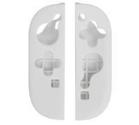Coque de protection en silicone pour Nintendo Switch 2 Joy-Con - Paire de protections antidérapantes douces pour manettes gauche et droite (blanc)