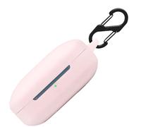 Coque de protection en silicone pour OnePlus Buds 3 - Anti-chocs - Avec porte-clés - Rose
