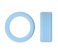Coque de protection en silicone pour Oura Ring Gen 4 et ajustement confortable avec avantages anti-rayures (taille S (4/5/6/7/8/9) bleu)