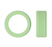 Coque de protection en silicone pour Oura Ring Gen 4 et ajustement confortable avec avantages anti-rayures (M 10/11/12/13/14/15 rouge)